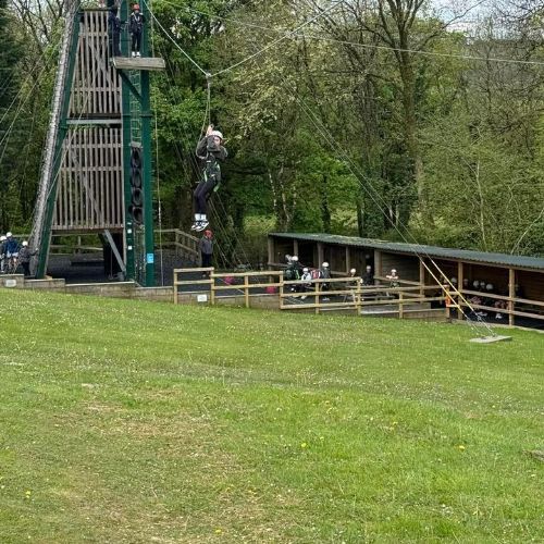 Caldey - zipline