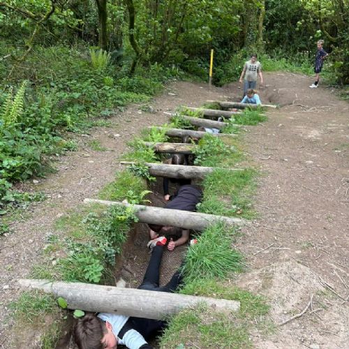 Dale - first of our assault course