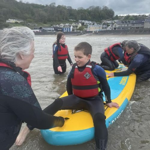 Amroth and Angle - sea activities