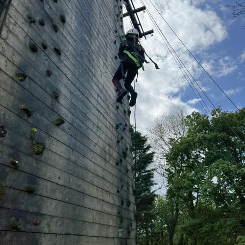 Angle’s awesome abseiling