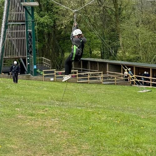 Caldey - zipline