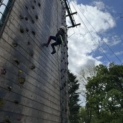 Angle’s awesome abseiling