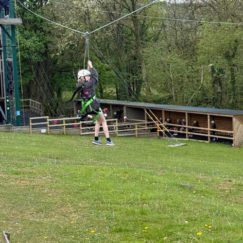 Caldey - zipline