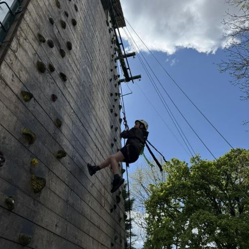 Angle’s awesome abseiling