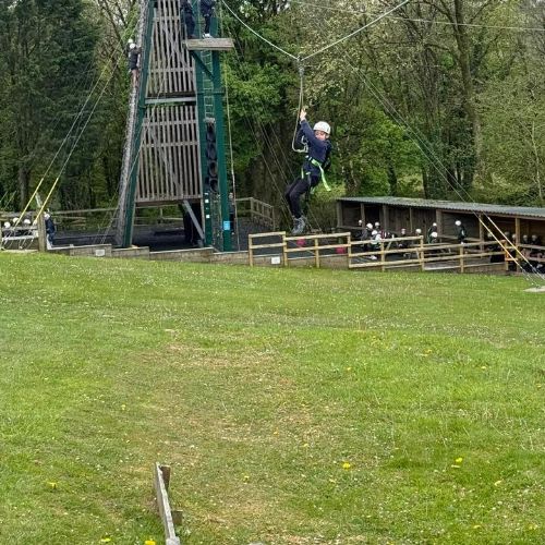 Caldey - zipline