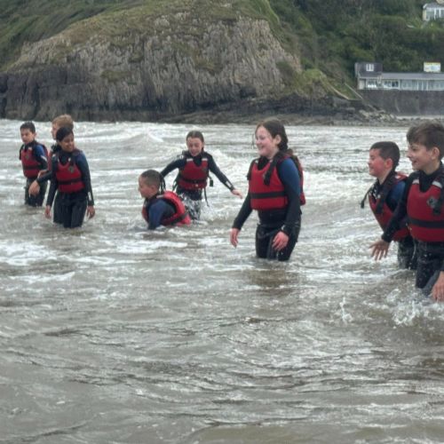 Amroth and Angle - sea activities