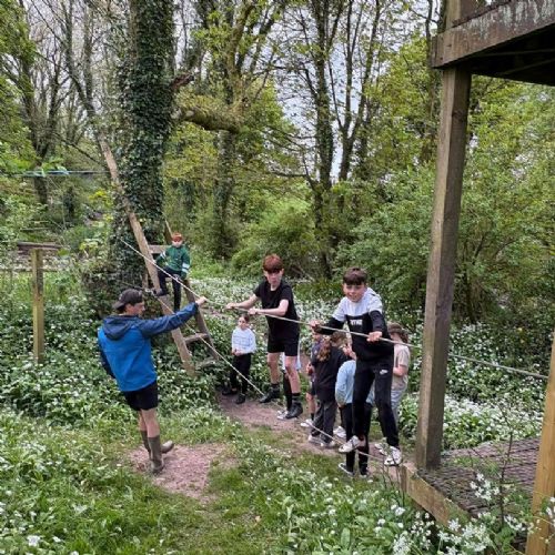 Dale - first of our assault course
