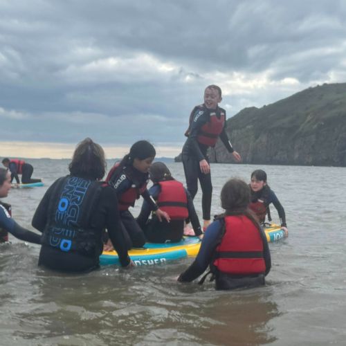 Amroth and Angle - sea activities