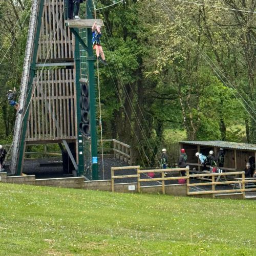 Caldey - zipline