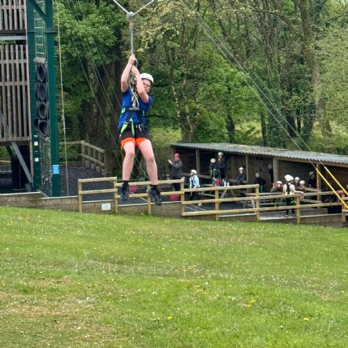 Caldey - zipline