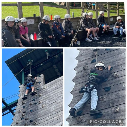 Laugharne - climbing wall