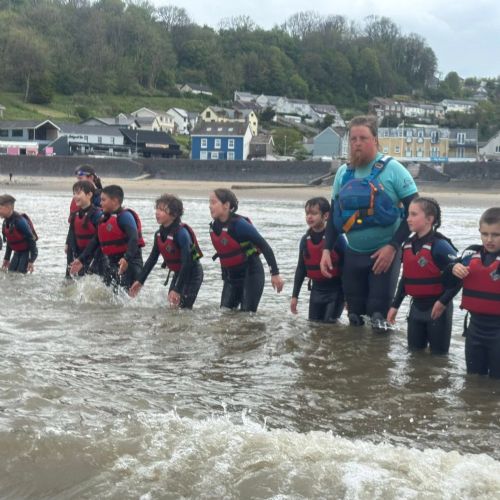 Amroth and Angle - sea activities