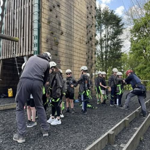 Angle’s awesome abseiling