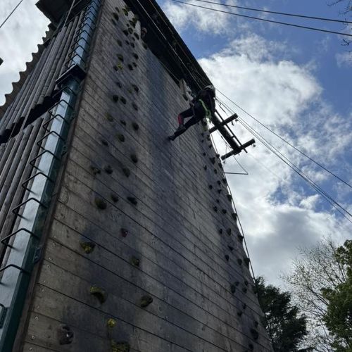 Angle’s awesome abseiling