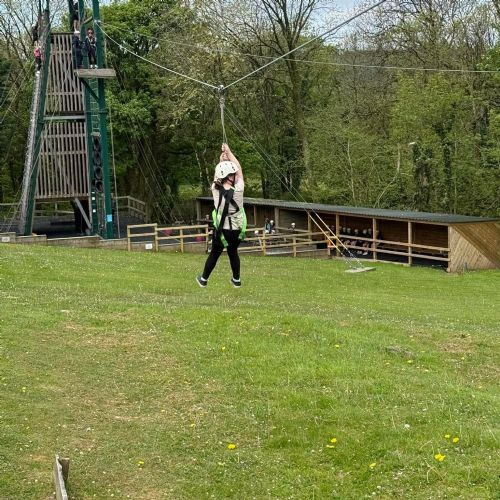 Caldey - zipline