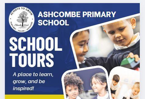 Ashcombe Primary School - School tours for children starting school in ...